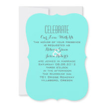 blått turkos akvamarinblått bröllop