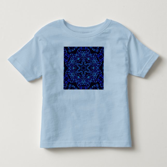 Blått Up T Shirt (Framsida)