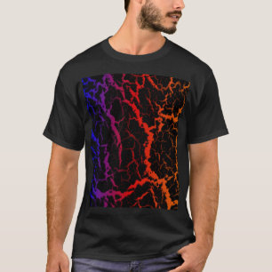 Blått utrymme - Lava - Heat PBROY T Shirt