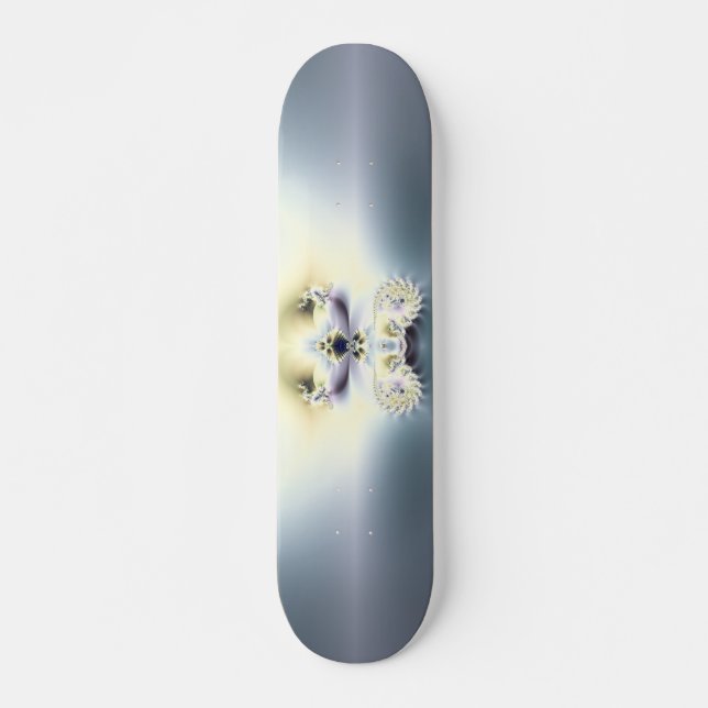 Blått Utrymme Mini Skateboard Bräda 18,7 Cm (Framsida)