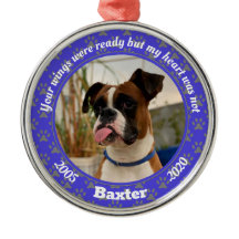 Blått utskrift av personlig Hund PM