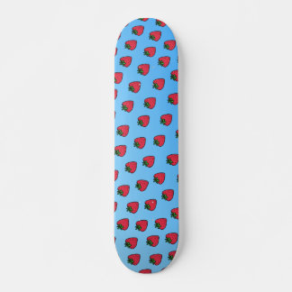 Blått Vaporwave Designer Skateboard Deck