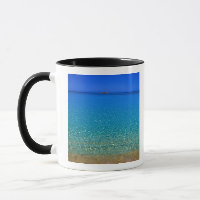 Blått vatten, Exumaöarna, Bahamas. Mugg (Vänster)