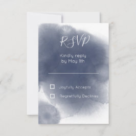 Blått vattenfärgstema