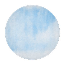 Blått vattenfärgsTvätta