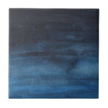 Blått vattenfärgsutkast Stänk Modern Enkel Abstrak Kakelplatta<br><div class="desc">Blått vattenfärgsutkast Stänk Modern Enkel Abstrakt Art</div>