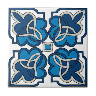 Blått, vibrerande keramiskt plattor kakelplatta