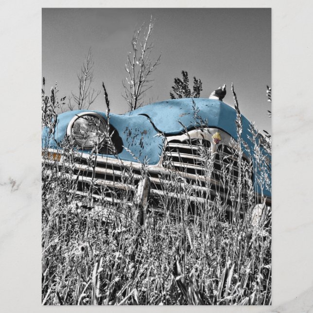 Blått vintage (Framsida)