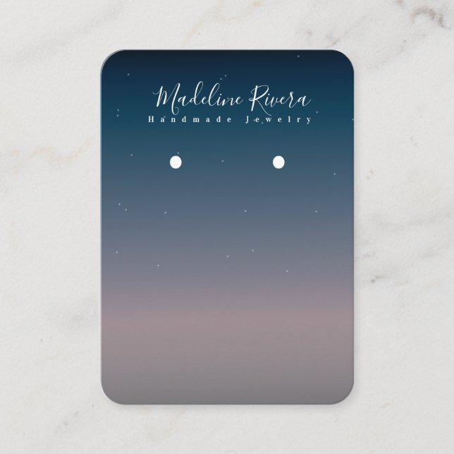 Blått Visning för  av ljusövertoning i himlar, han (Framsida)