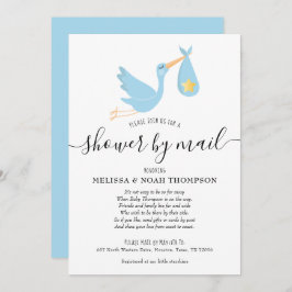 Blått visningsprogram efter e-post Avstånd Sprinkl Inbjudningar