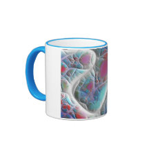 Blått- & vittäcke - magenta- & Aquafröjd