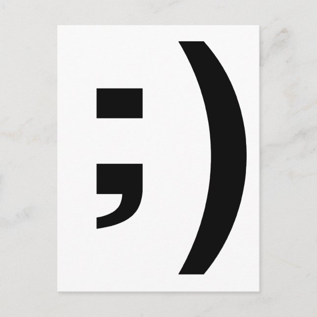 blått vykort (Framsida)