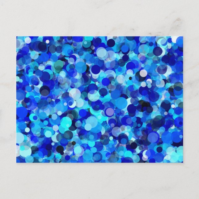 Blått vykort (Framsida)