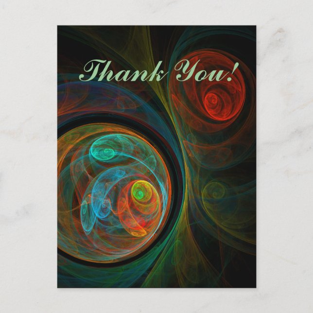 Blått vykort för återfödelse (Framsida)