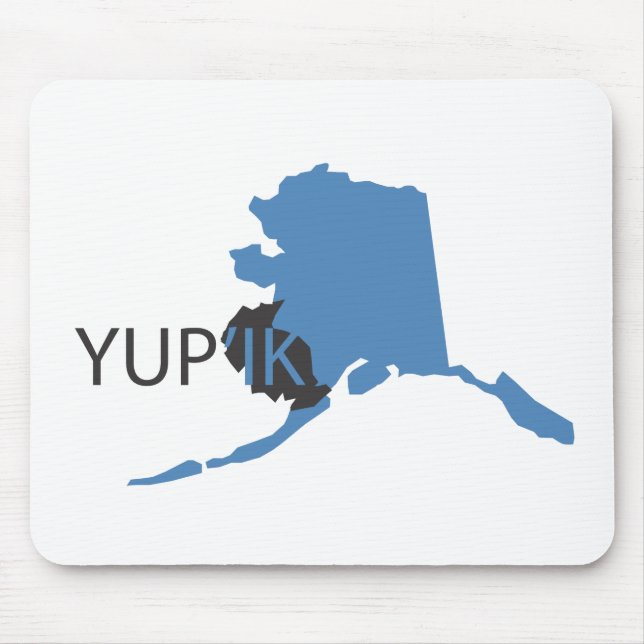 Blått Yupik Musmatta (Framsidan)
