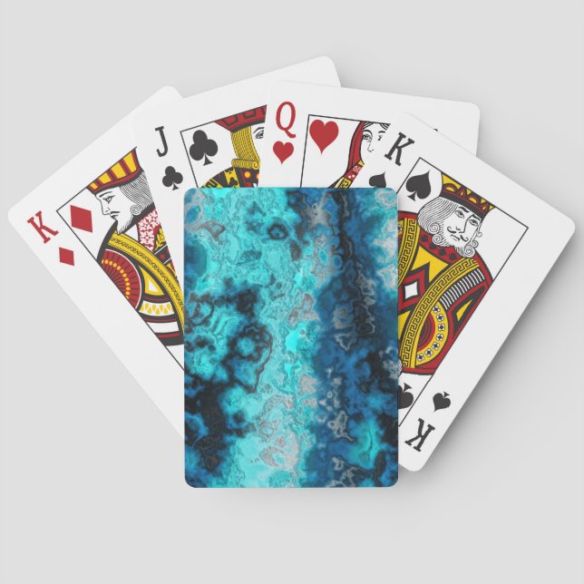 BlåttAgate Spel Kort (Baksidan)