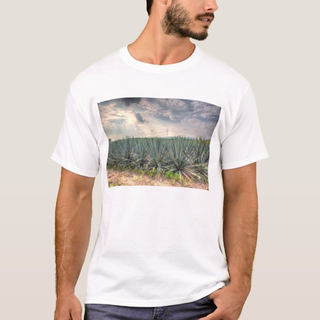 BlåttAgave Tee Shirt (Framsida)