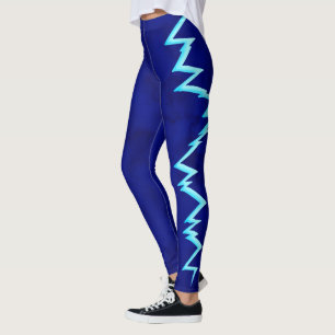 BlåttAlaska jordskalv - damasker Leggings