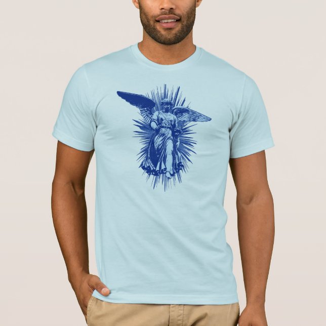 blåttängel tee shirt (Framsida)