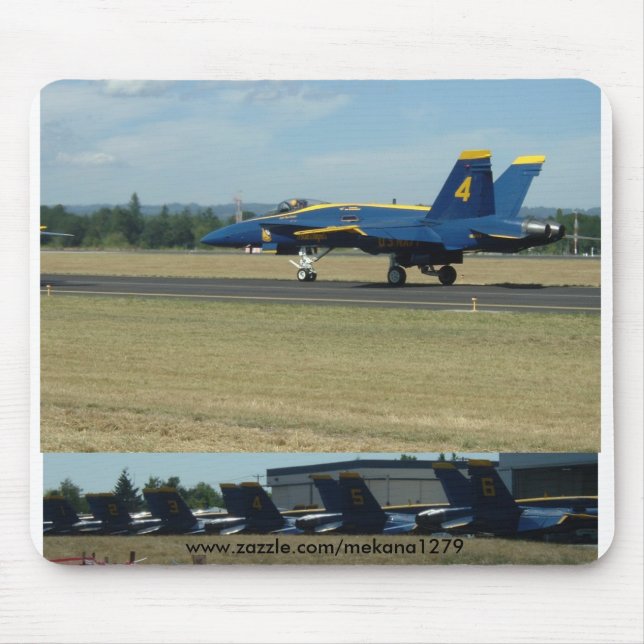 Blåttänglar Mousepad Musmatta (Framsidan)