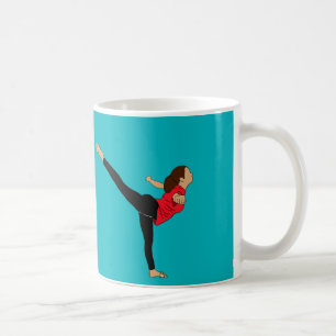 Blåttarabesque Kaffemugg