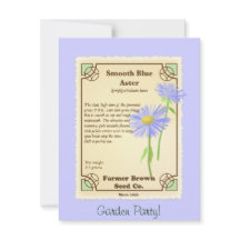 Blåttasteren kärnar ur paketet