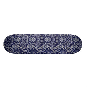 BlåttBandanaSkateboard Old School Skateboard Bräda 18 Cm