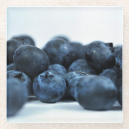 Blåttbär på vitbord