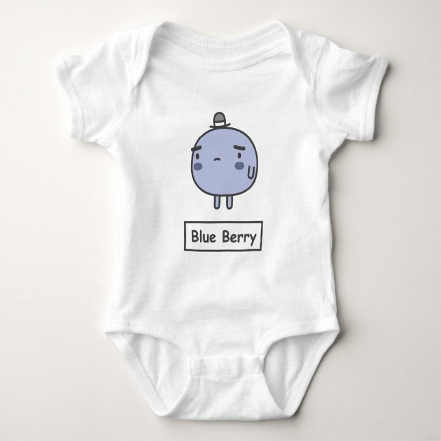 Blåttbär T-shirt (Framsida)
