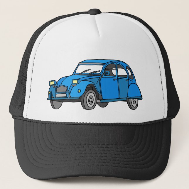 Blåttbil (2CV) Truckerkeps (Framsida)