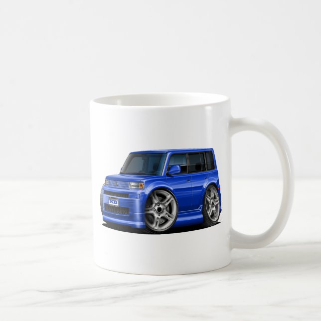 Blåttbil för ympkvist XB Kaffemugg (Höger)