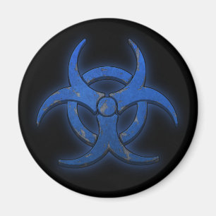 BlåttBiohazard Magnet