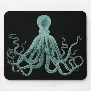 Blåttbläckfisk Mousepad Musmatta