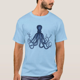 BlåttbläckfiskT-tröja T Shirt
