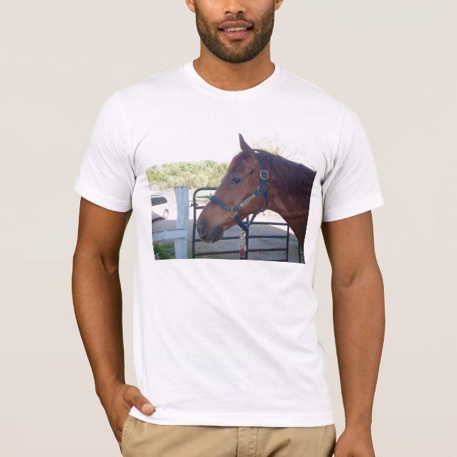 Blåttblåtthavet profilerar tee shirt (Framsida)