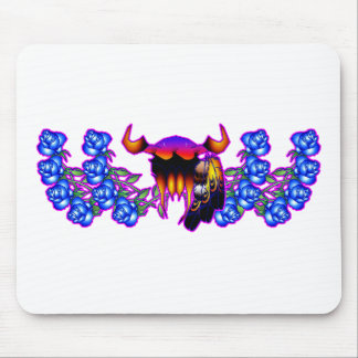 Blåttblommadrömmar Musmatta