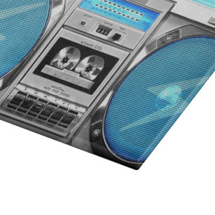Blåttboombox