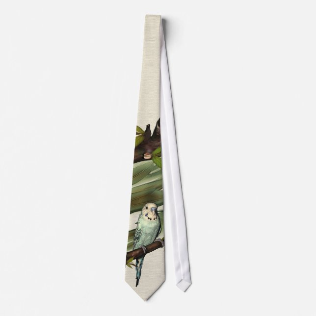 BlåttBudgie Tie Slips (Framsida)