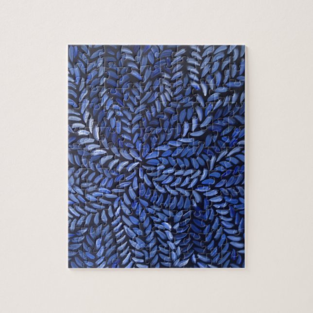 BlåttBush medicin Pussel (Vertikal)