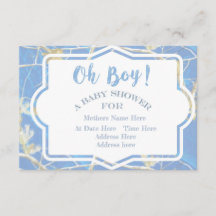 blåttcamobaby shower