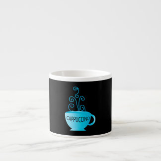 BlåttCappuccinofröjd Espressomugg