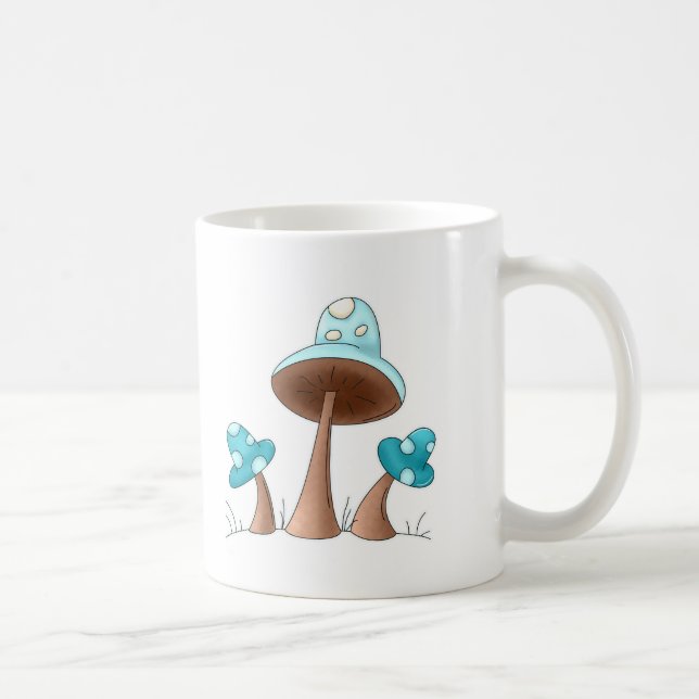 Blåttchampinjoner Kaffemugg (Höger)