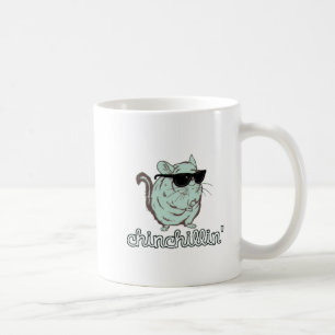 BlåttChinchillin Chinchilla Kaffemugg