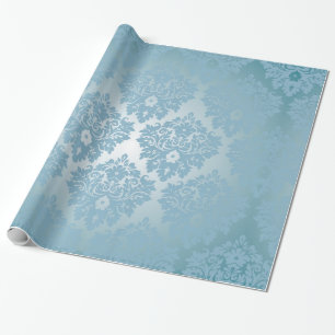 Blåttdamast Presentpapper