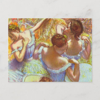Blåttdansare av Edgar Degas Vykort