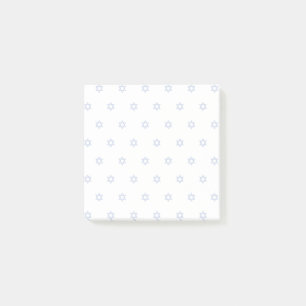 Blåttdavidsstjärna Post-it Block