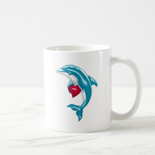 Blåttdelfin Kaffemugg
