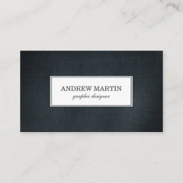 BlåttDenimprofessionell Visitkort