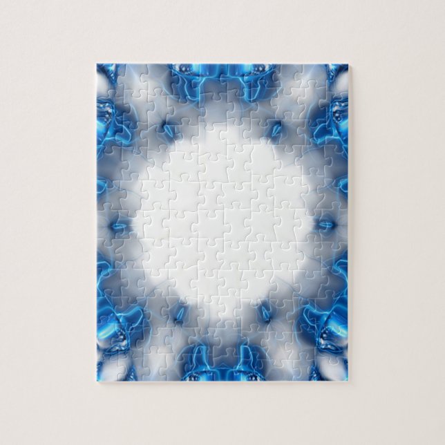 Blåttdiamanter Pussel (Vertikal)