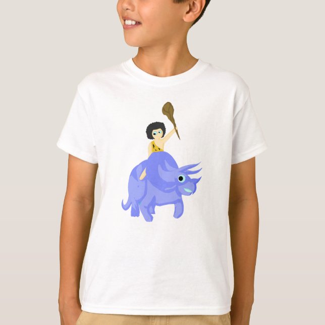 BlåttDinosaur T-shirt (Framsida)